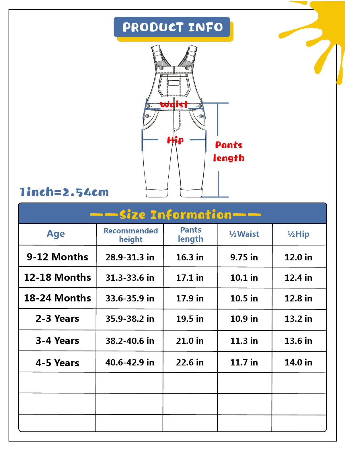 Soft Baby Denim Overalls Cute Jeans Jumpers