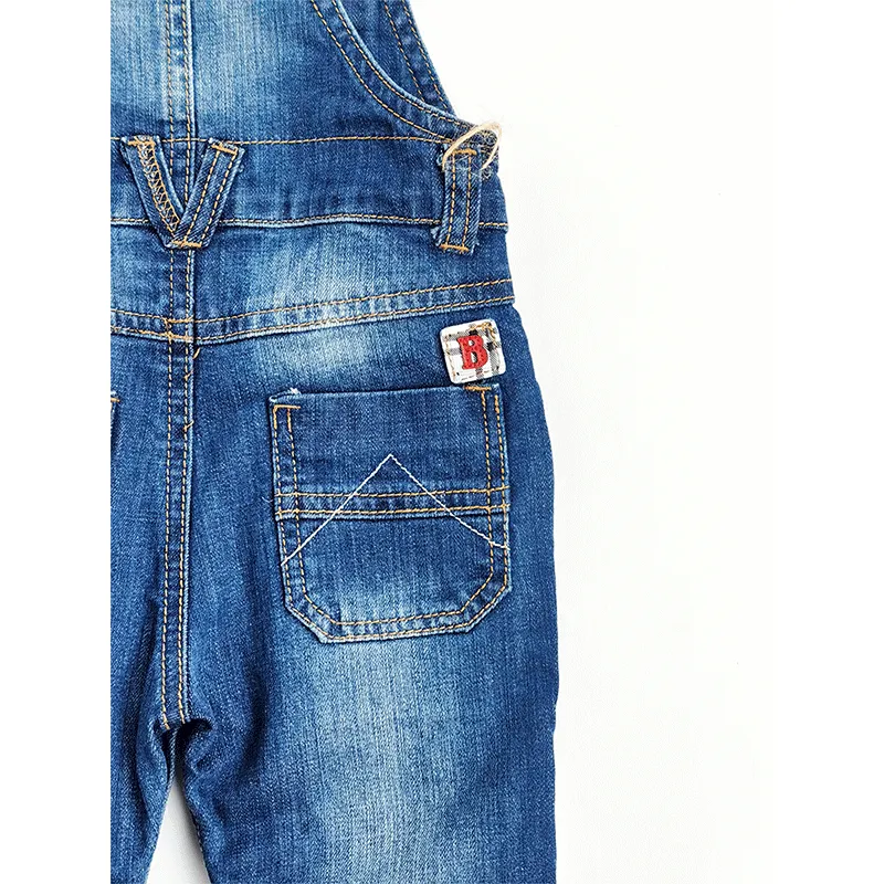 Soft Baby Denim Overalls Cute Jeans Jumpers