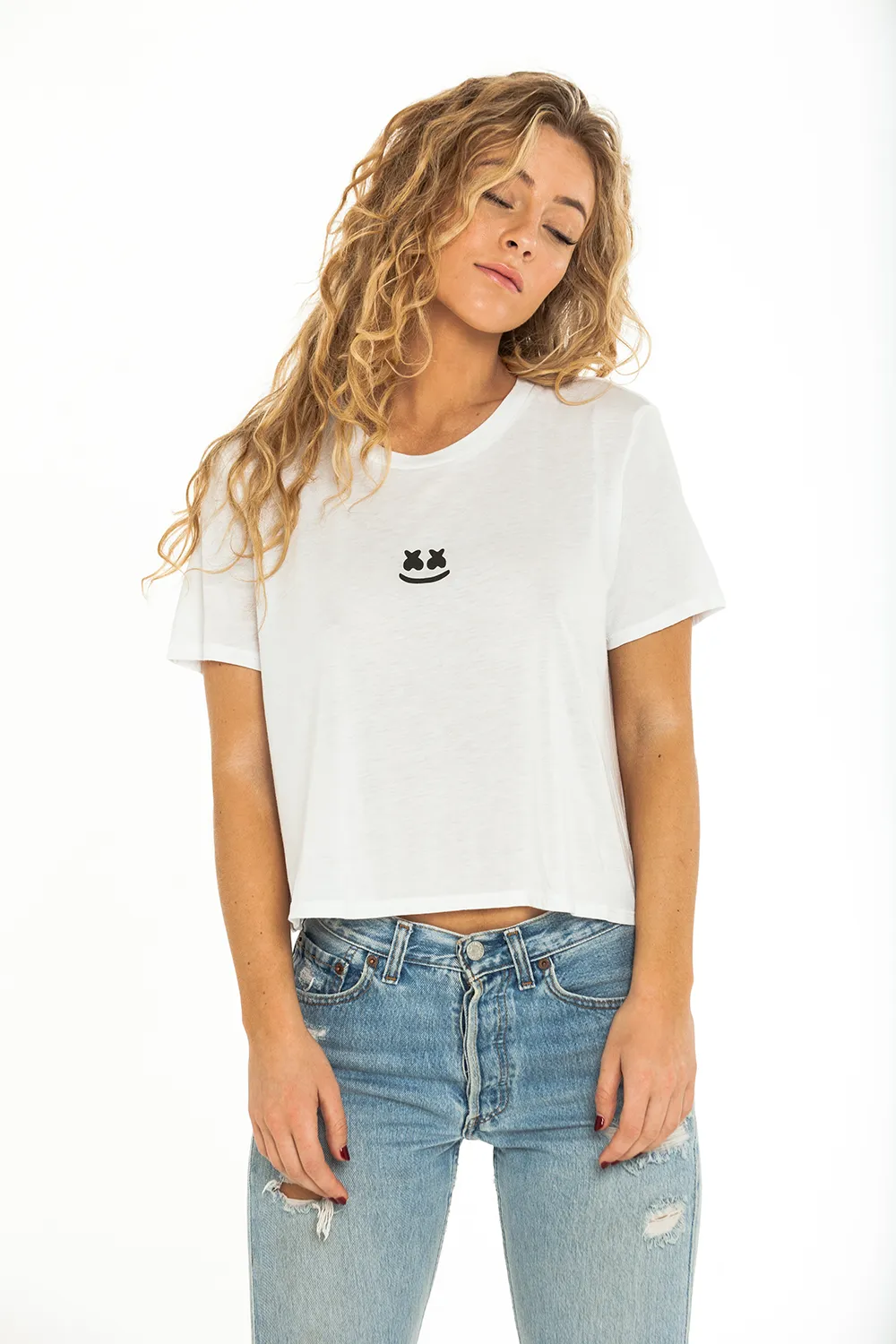 Soft Smile Crop T-Shirt