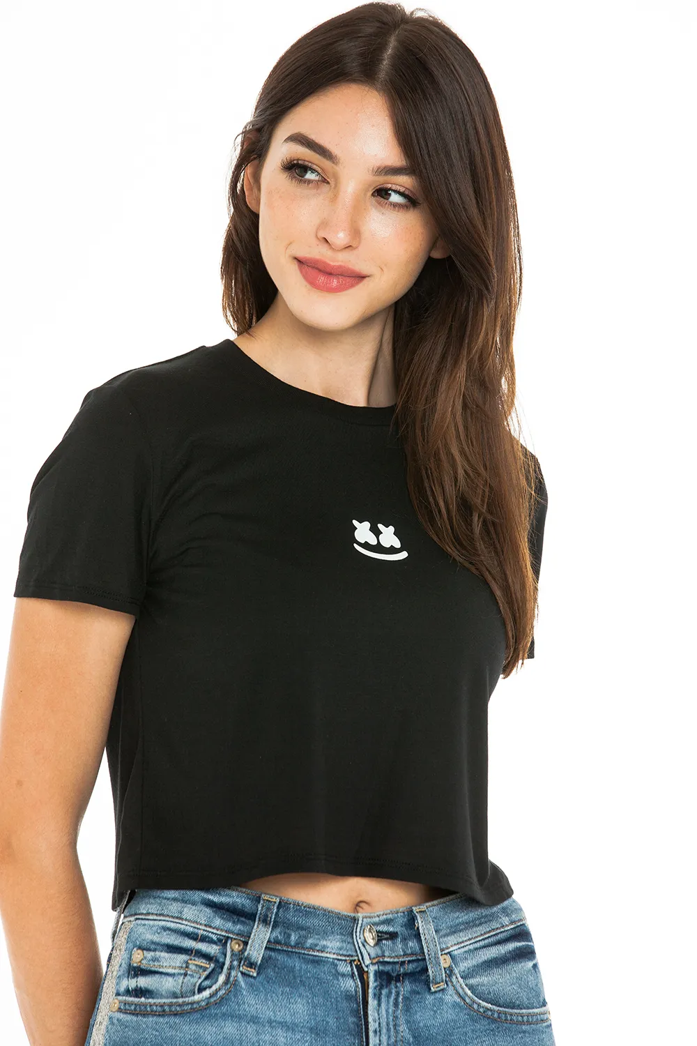 Soft Smile Crop T-Shirt