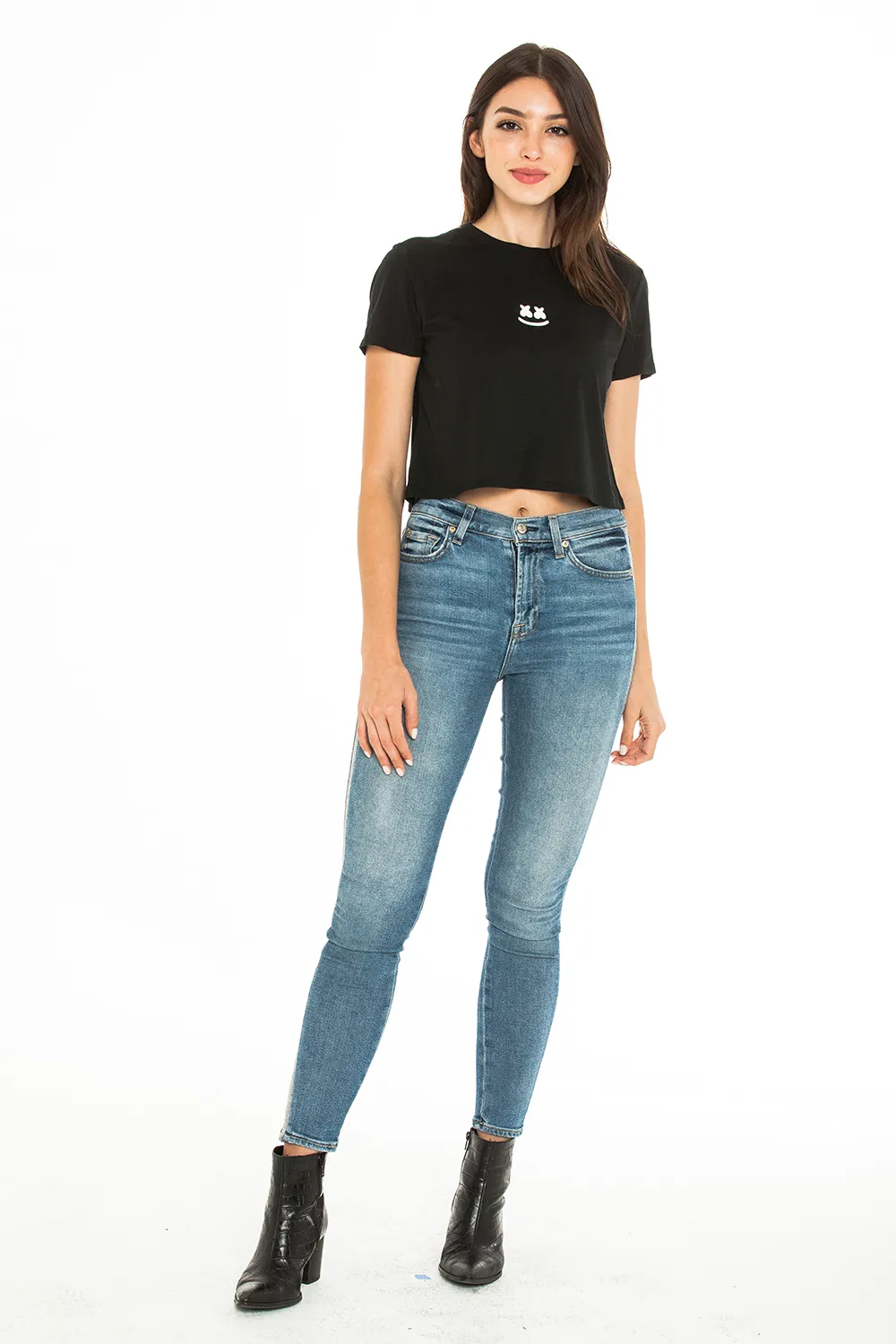 Soft Smile Crop T-Shirt