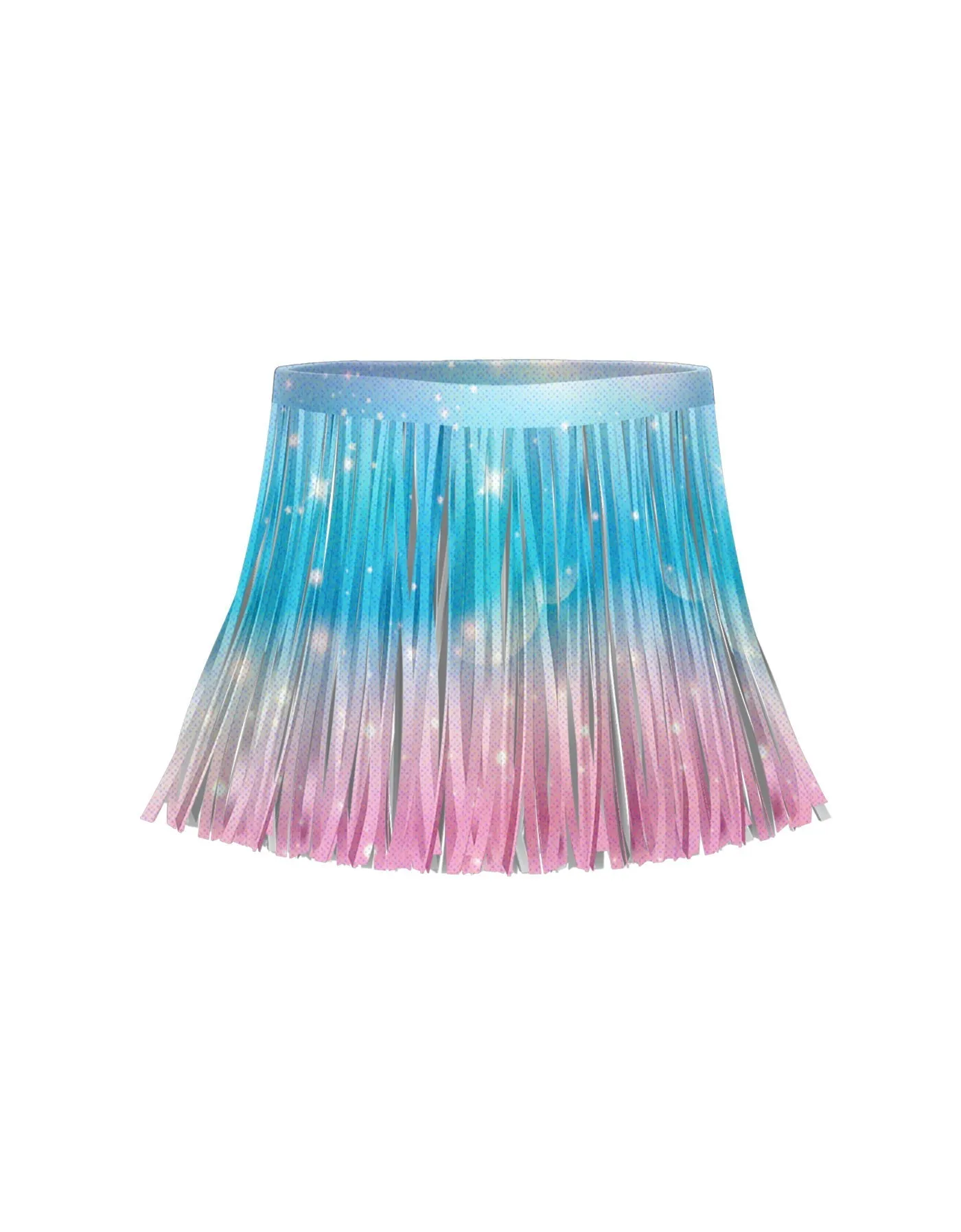 Sparkling Gems Fringe Skirt