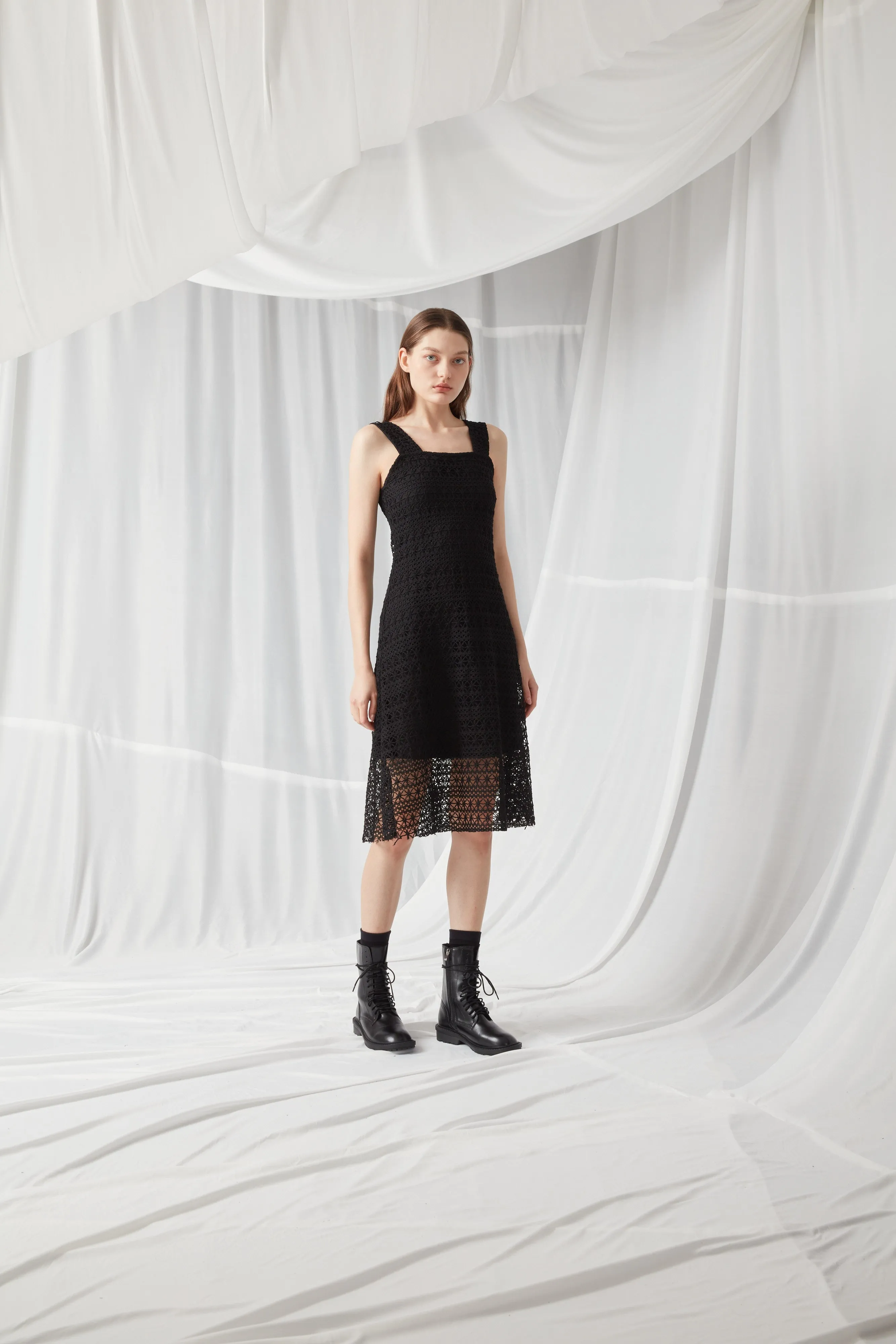 Summer Tank Dress - BLACK