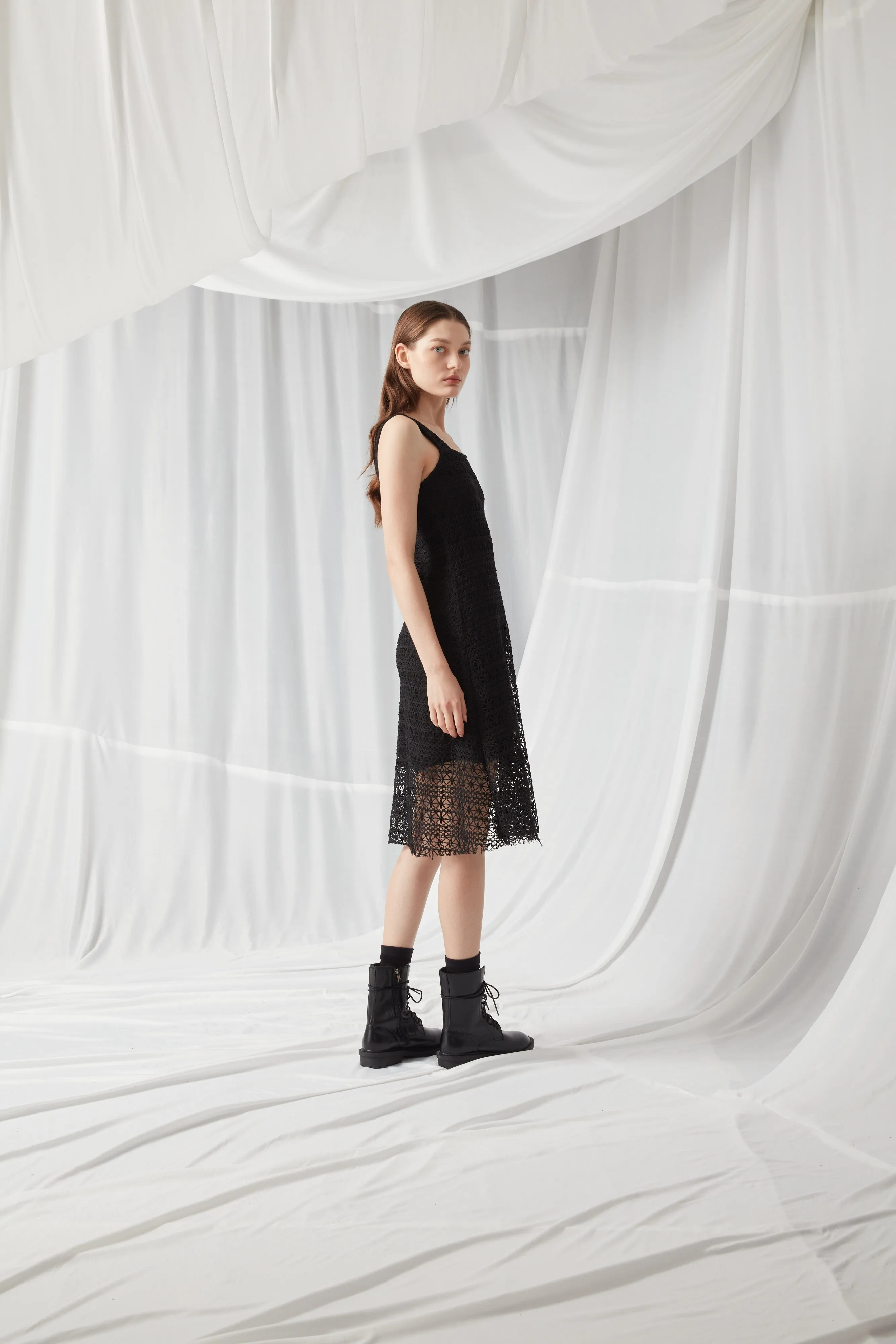 Summer Tank Dress - BLACK