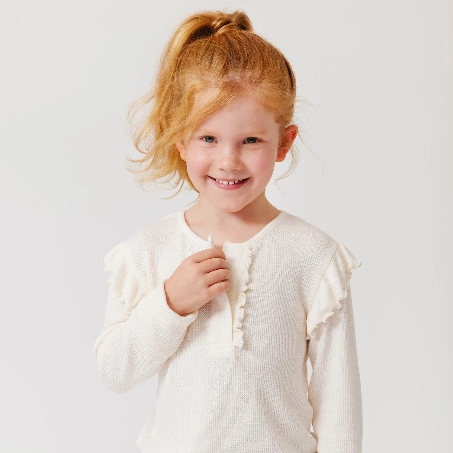 tofu waffle modal magnetic henley top