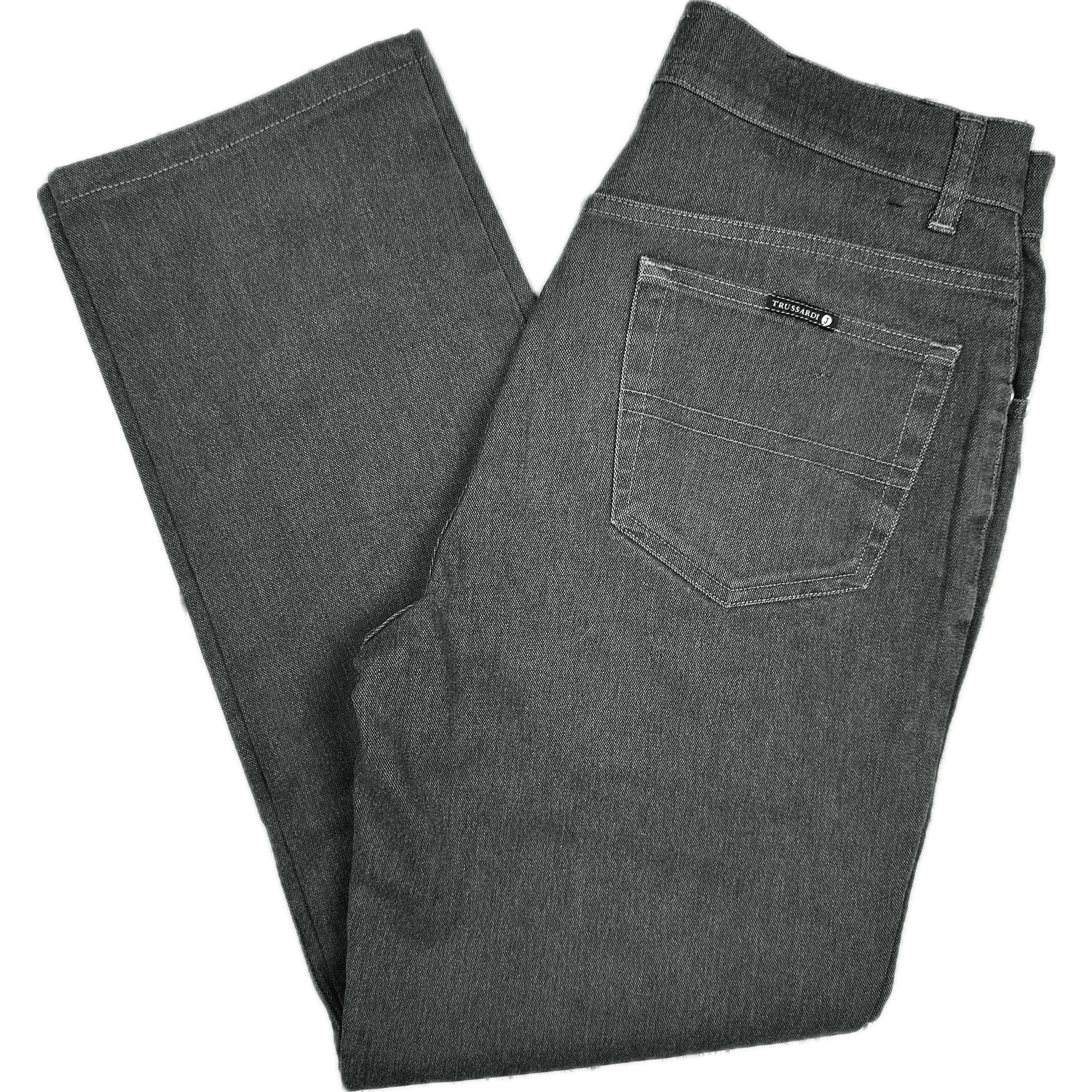 Trussardi Jeans Italian Denim Straight Fit Jeans -Size 34