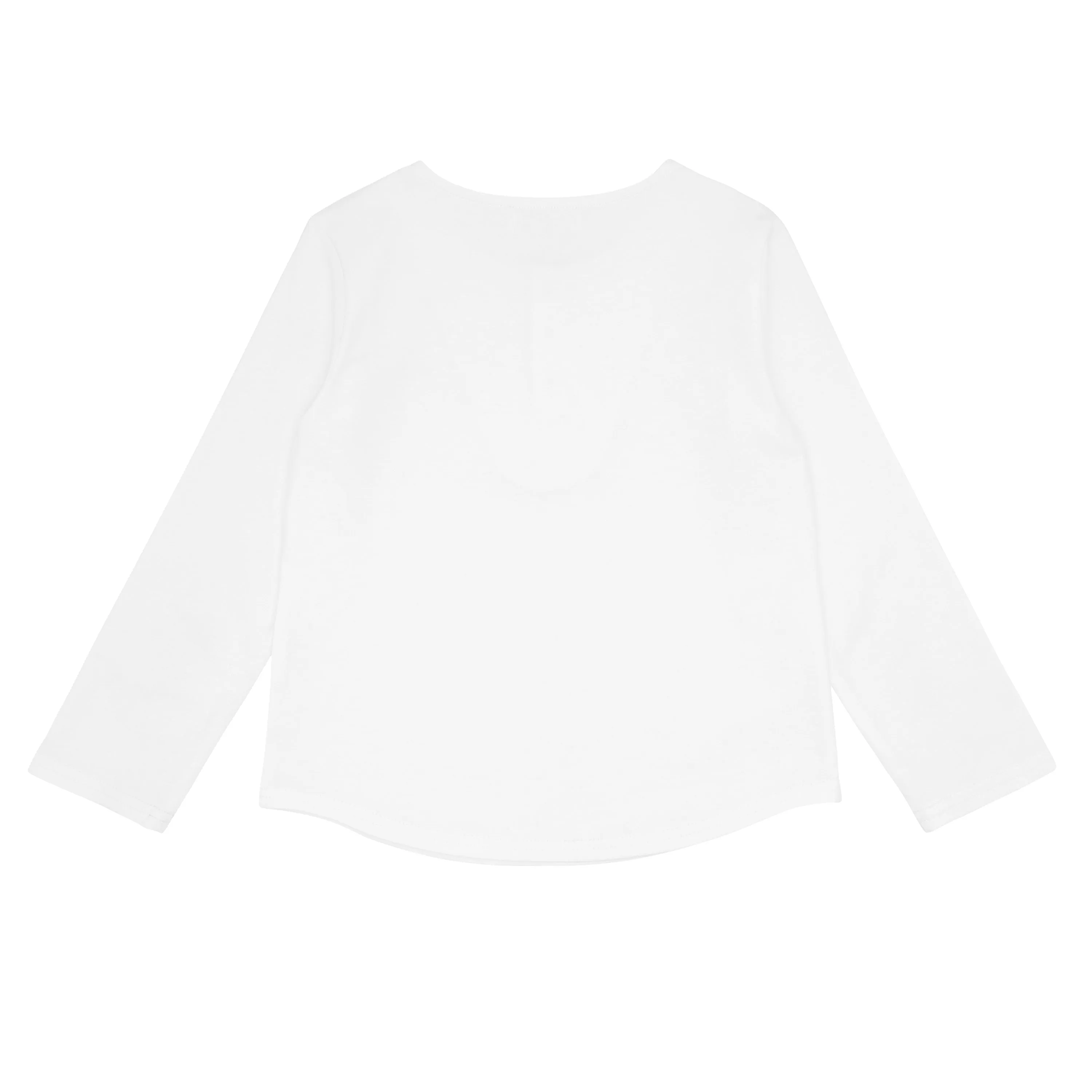 unisex white long sleeve henley