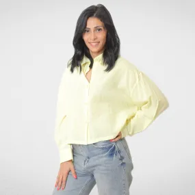 Women Shirt - Linen- ZAK - Yellow
