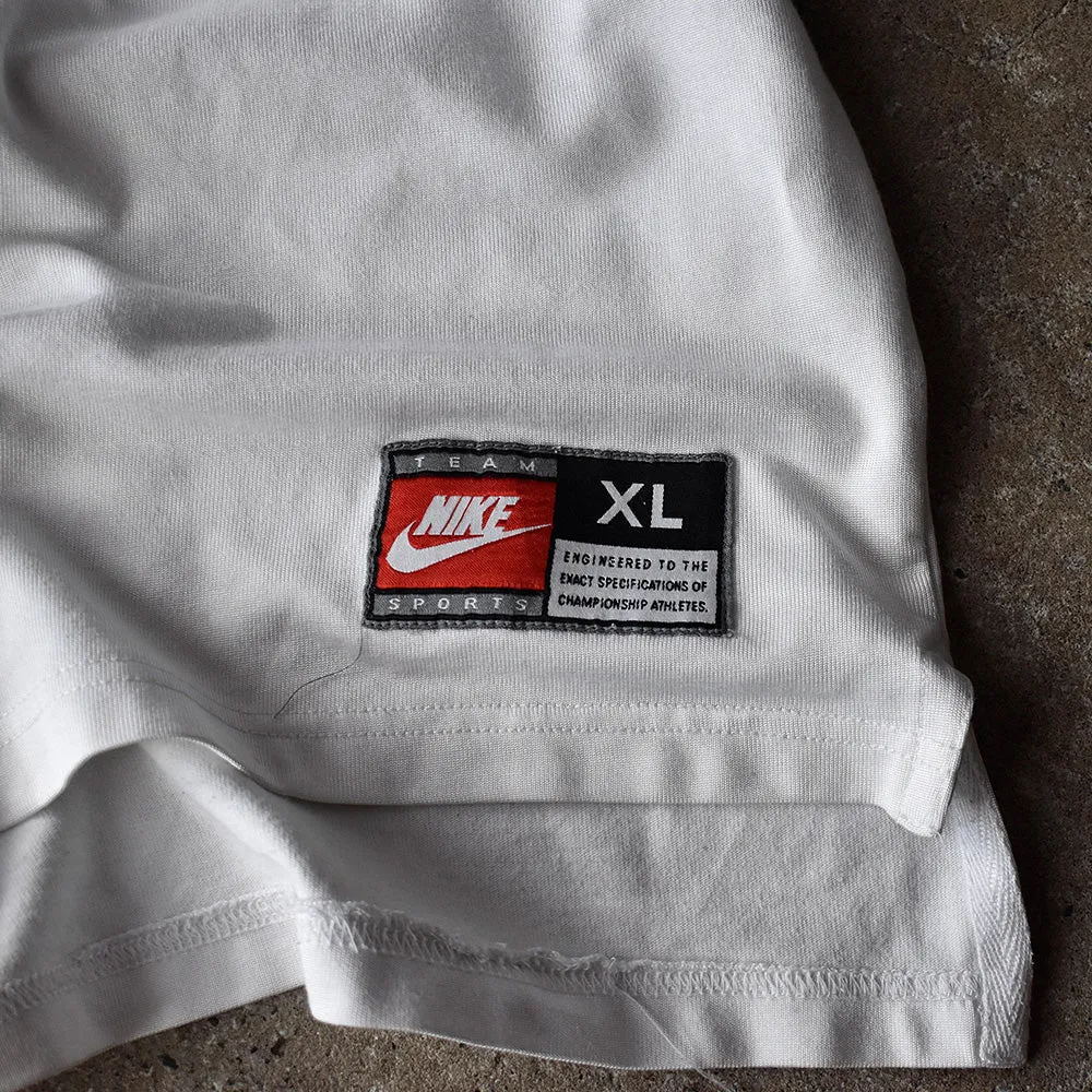 Y2K NIKE Basketball ハーフジップシャツ ナイスカラー！ 240428H